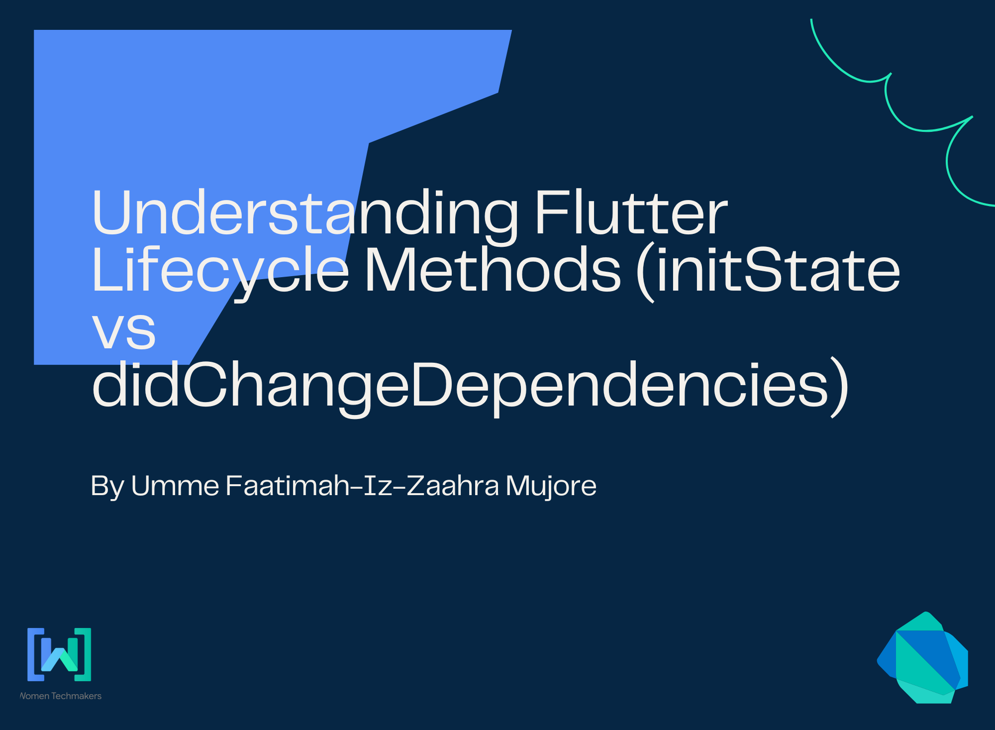 [Flutter] initState v/s didChangeDependencies methods