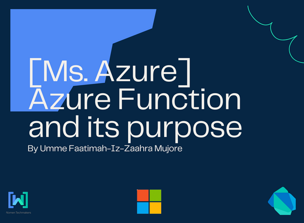 Azure Function and its purpose